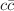 $$c\bar{c}$$