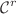$$\mathcal {C}^r$$