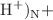 $$\hbox {H}^{+})_{\mathrm {N}} +$$