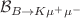 $${{\mathcal {B}}}_{B \rightarrow K\mu ^+\mu ^-}$$