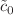 $${{\tilde{c}}}_0$$