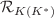 $${\mathcal {R}}_{K(K^*)}$$
