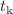 $$t_{\textrm{k}}$$