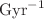 $$\hbox {Gyr}^{-1}$$