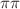 Mathematical equation: $$\pi \pi$$
