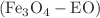 Mathematical equation: $$({\text{Fe}}_{3}{\text{O}}_{4}-\text{EO})$$